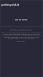 Mobile Screenshot of pelletgold.it